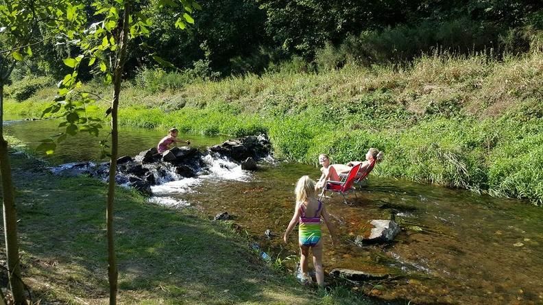 Лоджи Pokoje Gościnne Nad Złotym Potokiem Ярнолтувек-46